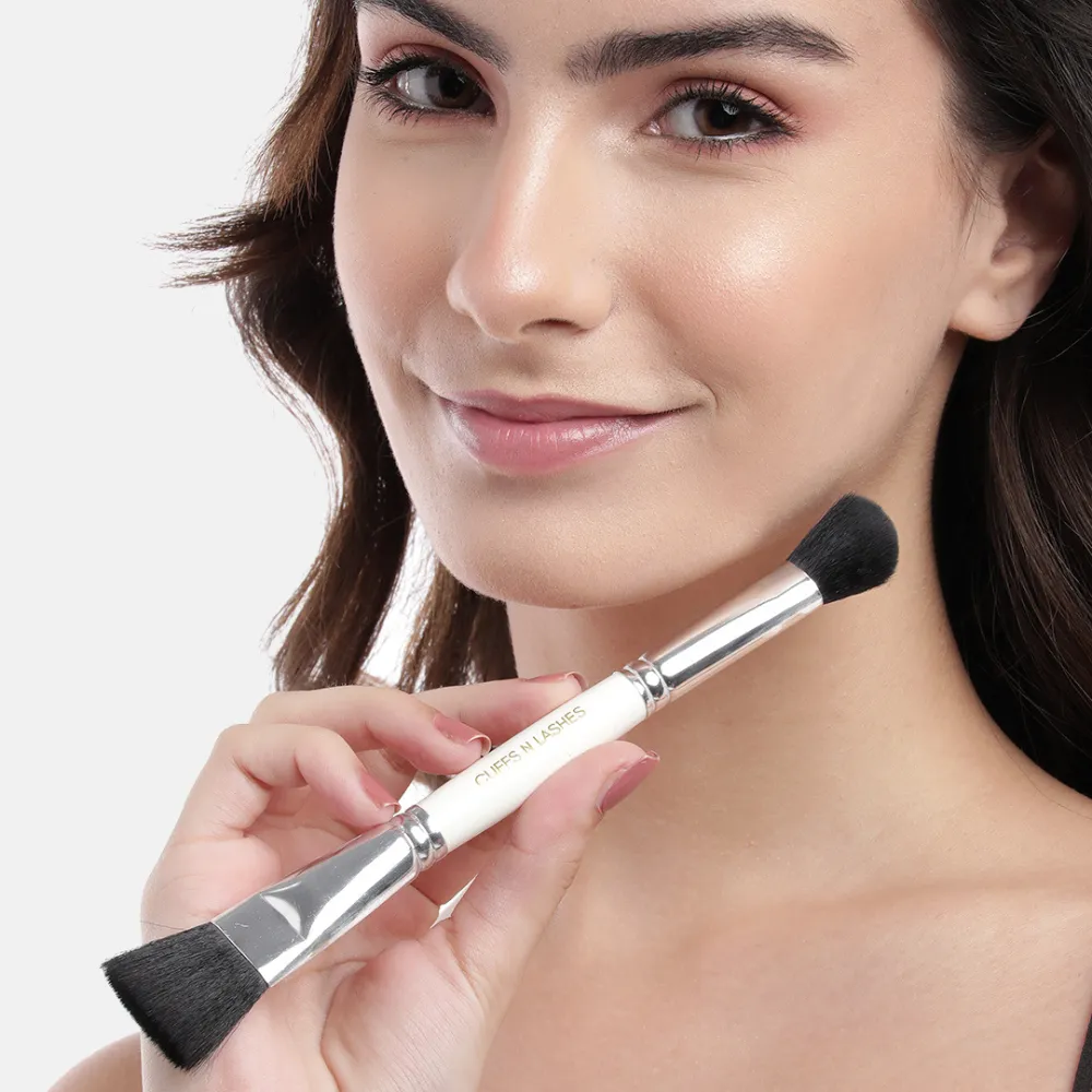 02 Dual Brush (Angled Contour Brush & Flat Contour Brush)