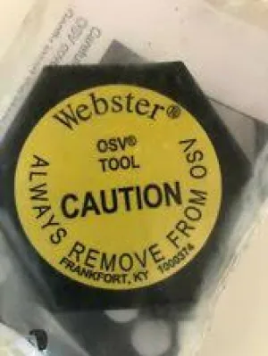 1000377 | Priming Tool For Oil Safety Valves Osv | WEBSTER