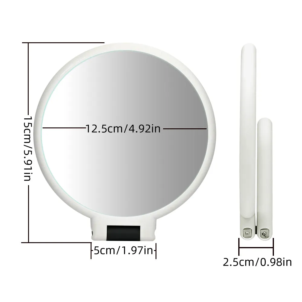10X/15X Enlarged travel makeup mirror