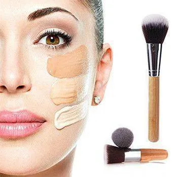 11 Pcs Bamboo Makeup Brush Set