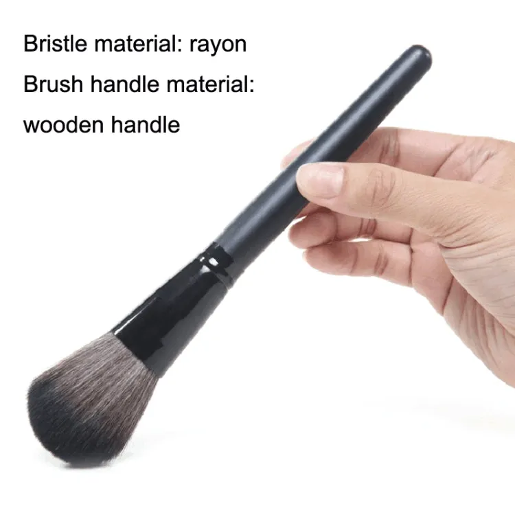 15 PCS / Set Wood Color Makeup Brush Set Loose Powder Brush Makeup Tool