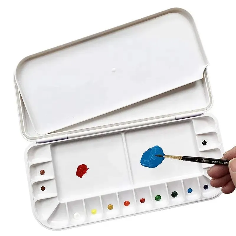 18-well Plastic Watercolor Palette