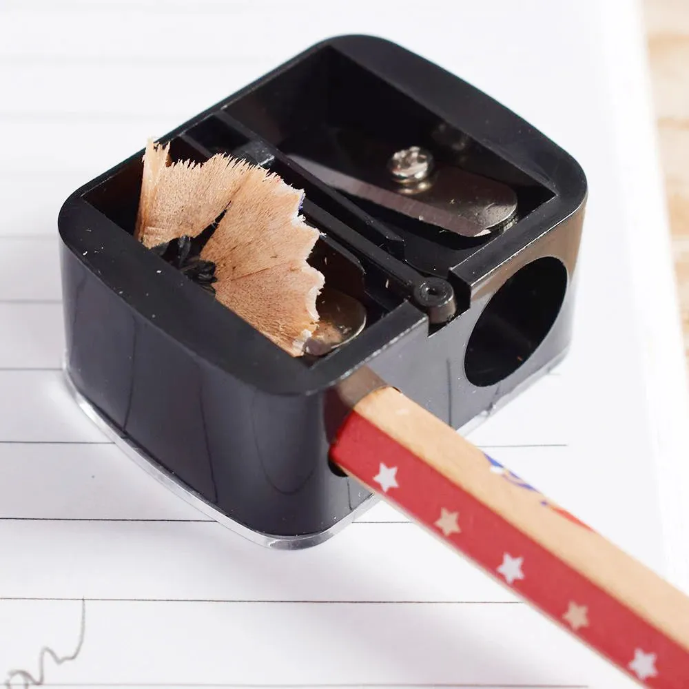 2-Hole Precision Cosmetic Pencil Sharpener for Eyebrow, Lip Liner, and Eyeliner Pencils. Ideal for School, Office Supply, and a Perfect Gift - Hot Sale!