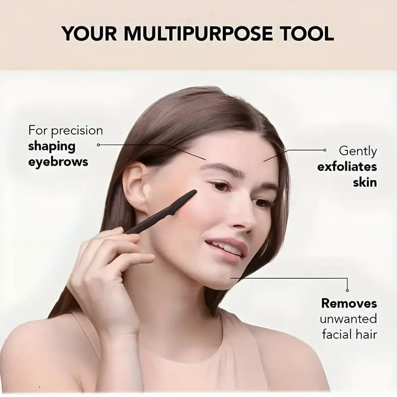 2-Pack: Eyebrow Razor Shaper Shaving Grooming Kit