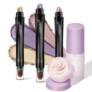 3-in-1 Eye Makeup Kit(5pcs) - Milk Shake Set