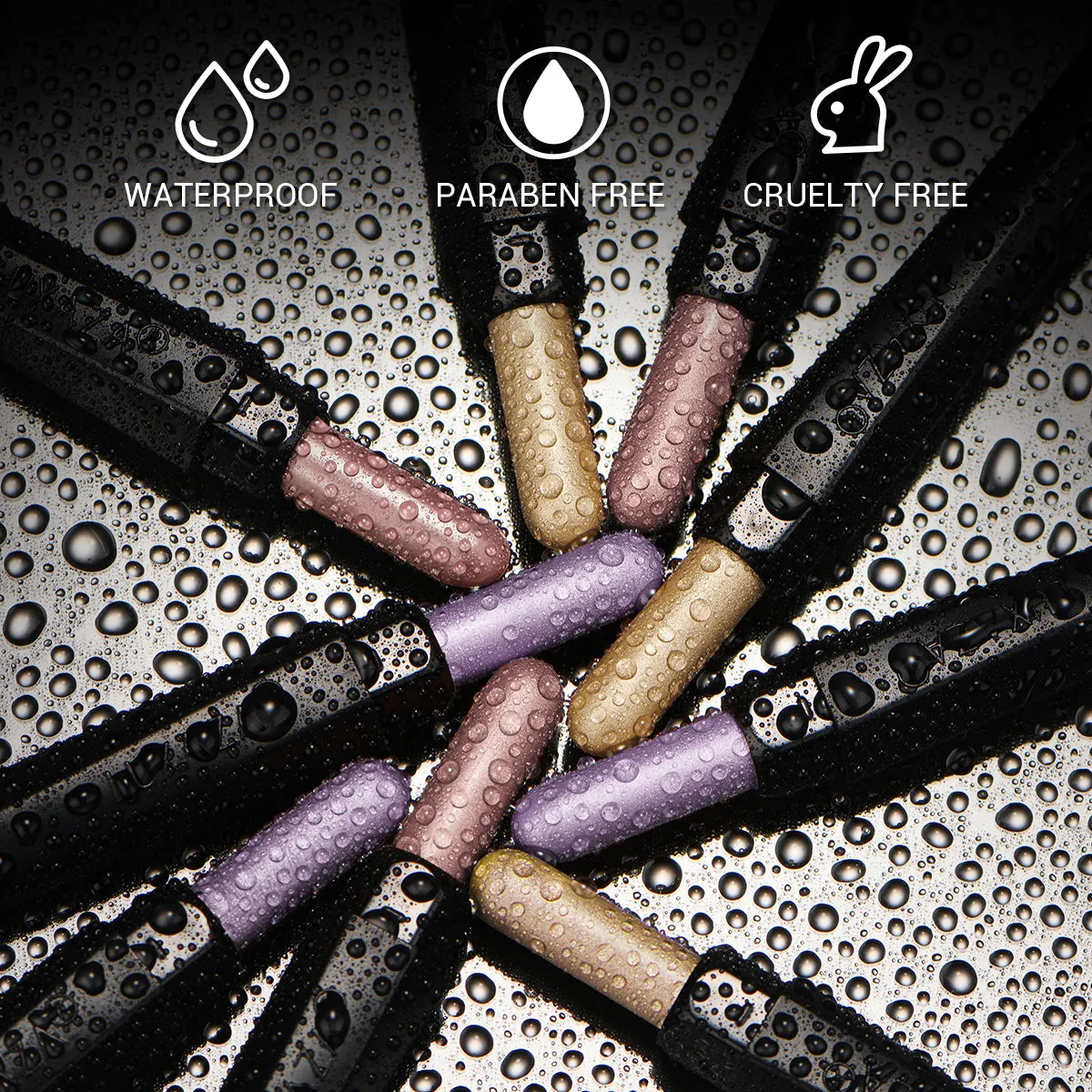 3-in-1 Eye Makeup Kit(5pcs) - Milk Shake Set