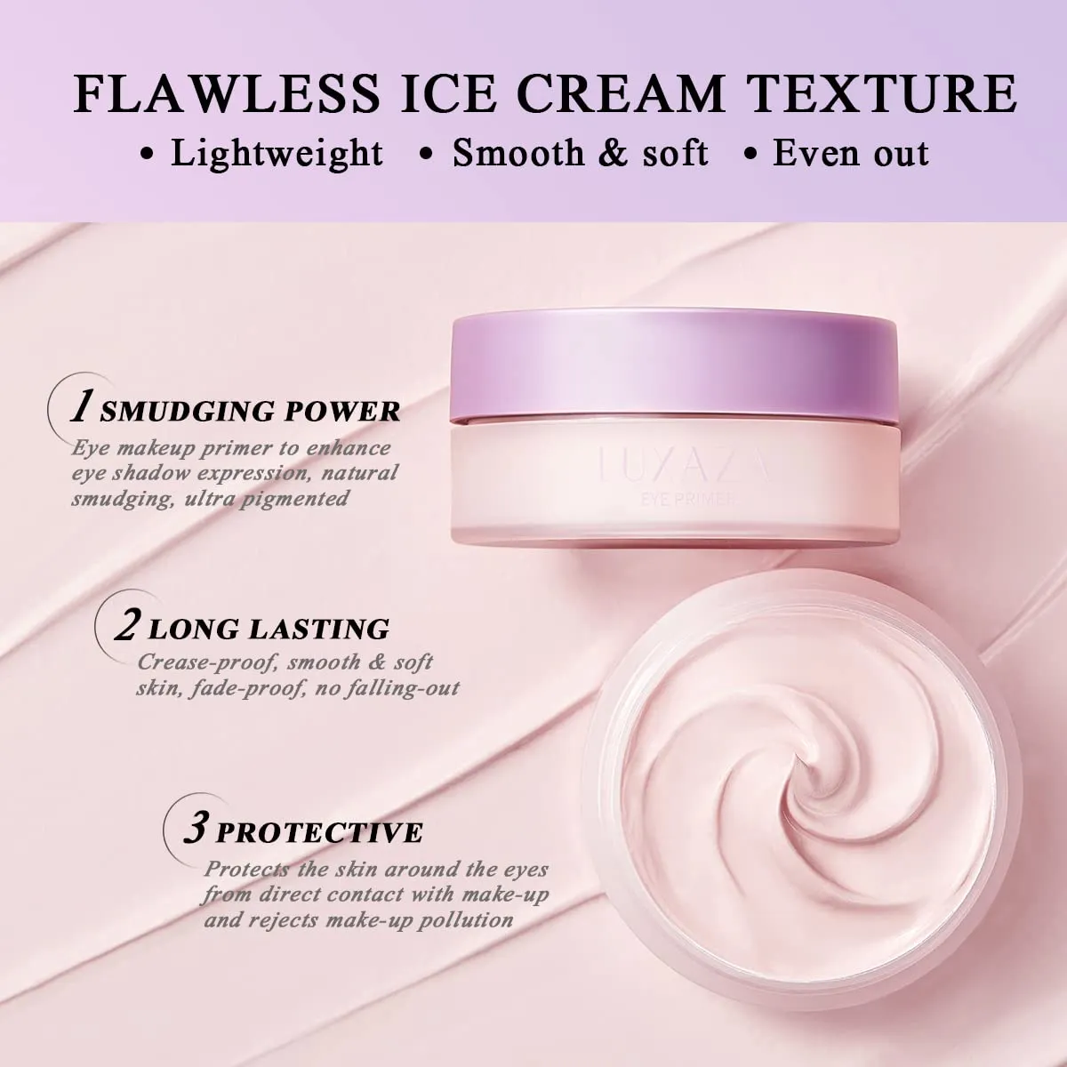 3-in-1 Eye Makeup Kit(5pcs) - Milk Shake Set