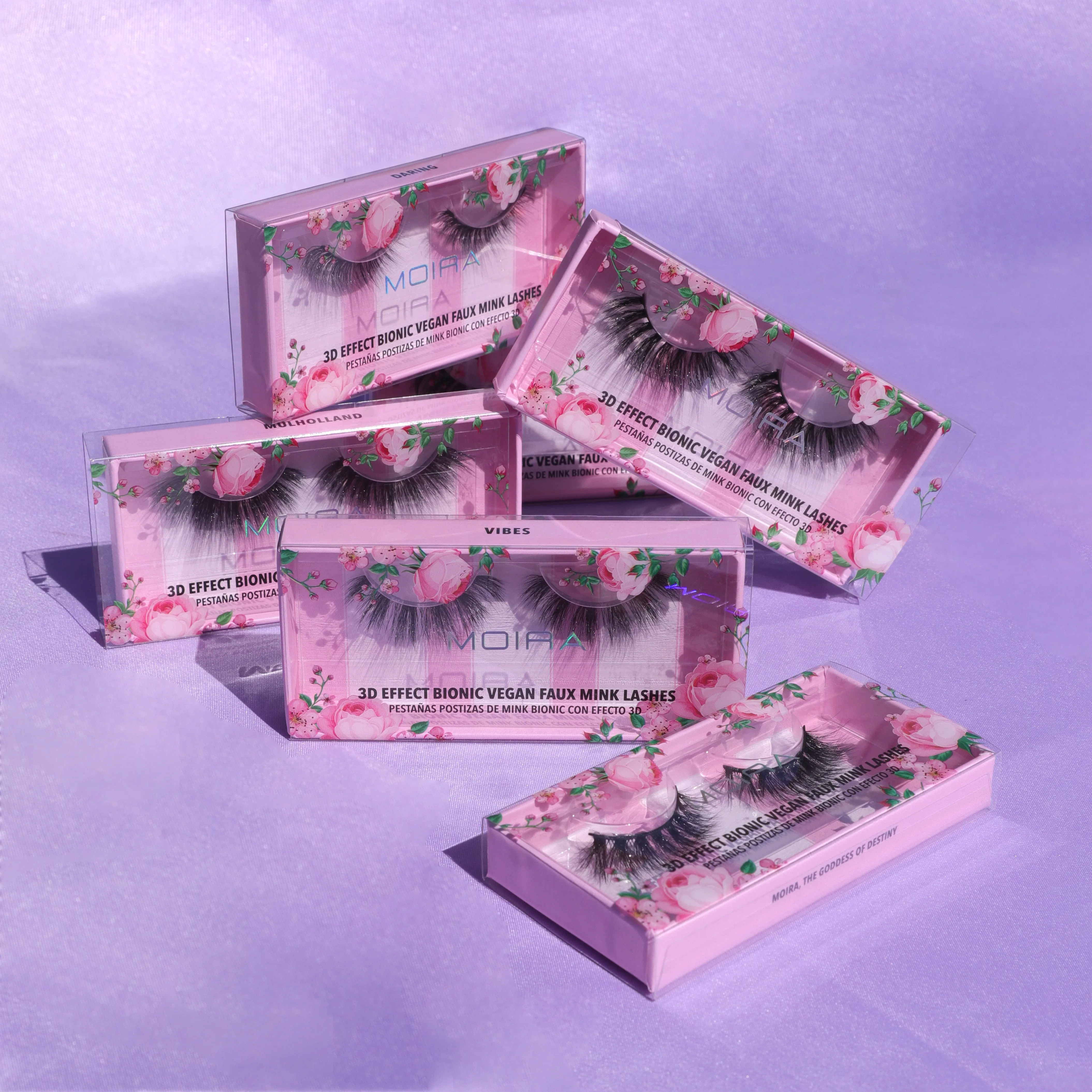 3D Effect Bionic Vegan Faux Mink Lashes (008, Wildflower)