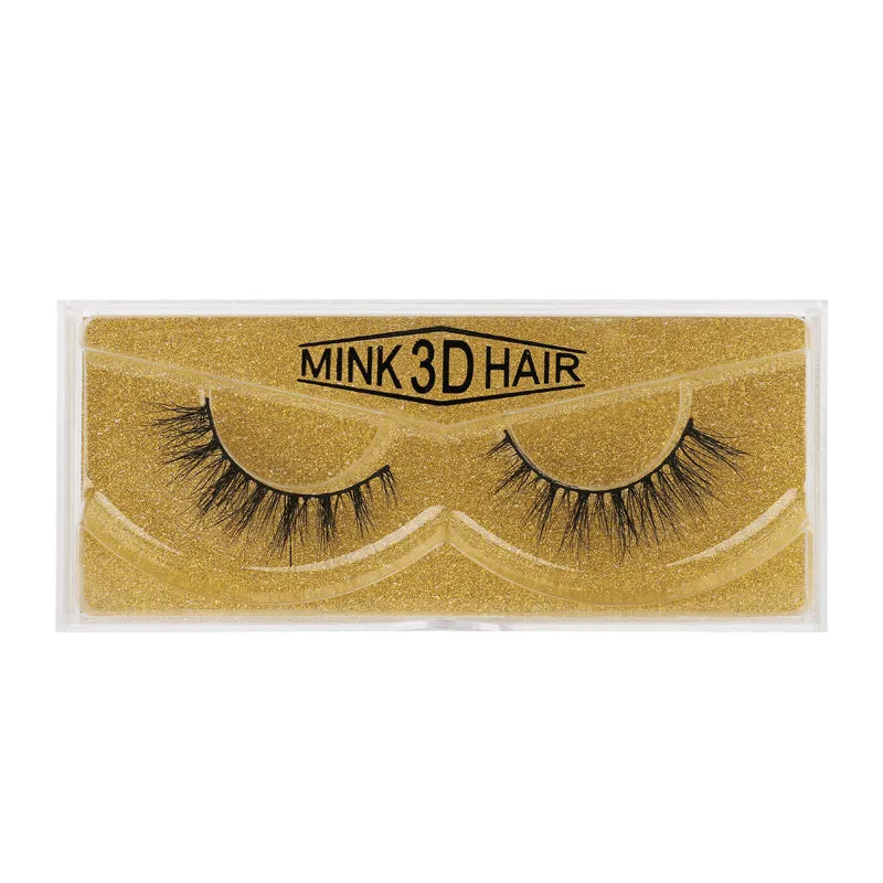 3D Enlarge Cruelty Free Mink Hair False Eyelash 3D02