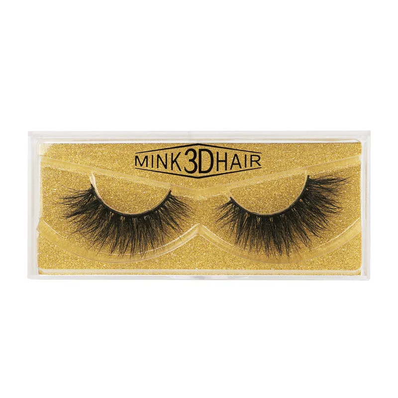 3D Enlarge Cruelty Free Mink Hair False Eyelash 3D45