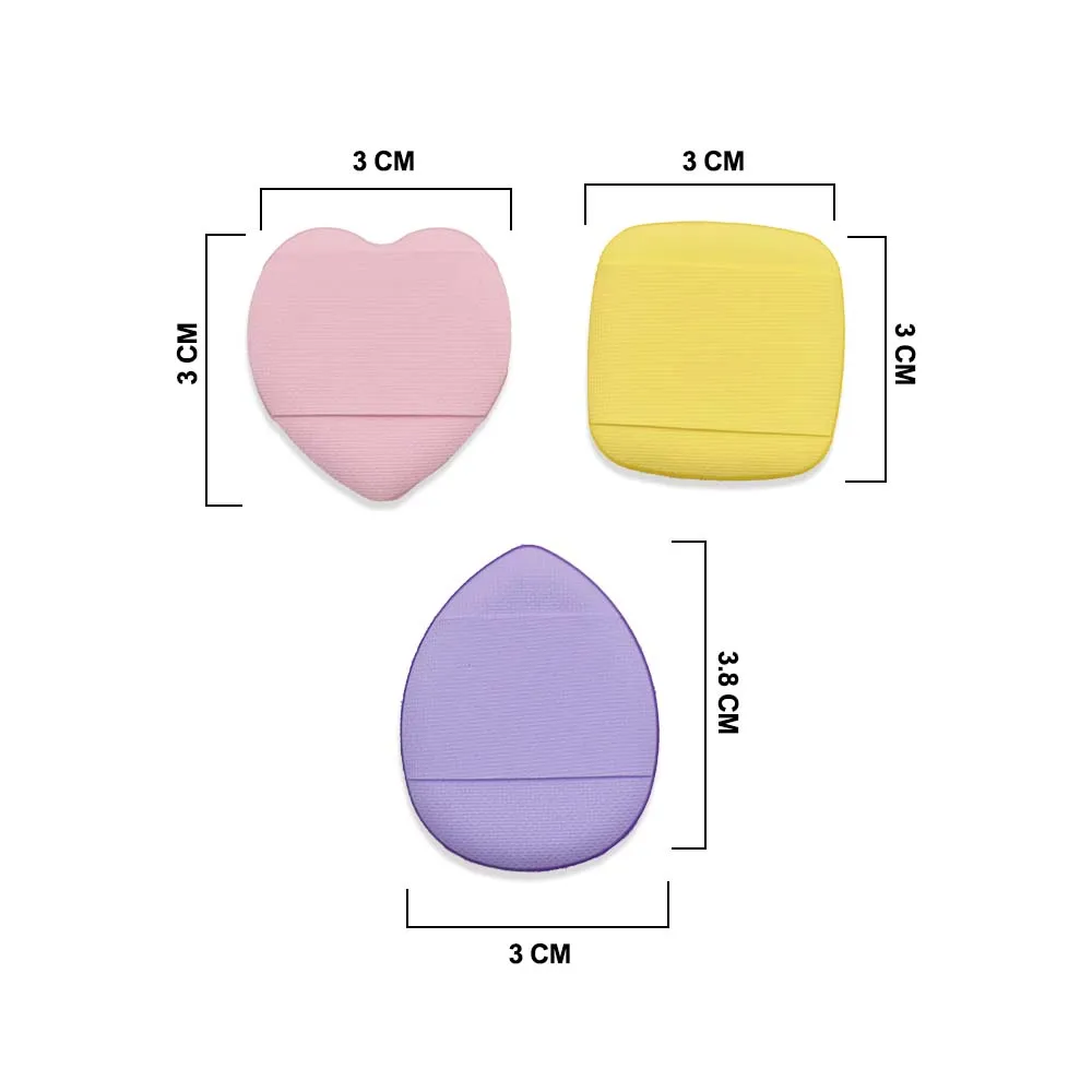 3PCS MAKEUP MINI CUSHION PUFF