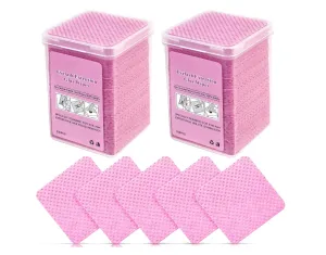 400pcs Lint Free Glue Wipes For Cleaning Tweezers and Glue Bottle Mouth