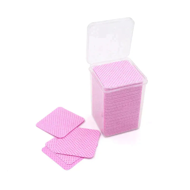 400pcs Lint Free Glue Wipes For Cleaning Tweezers and Glue Bottle Mouth