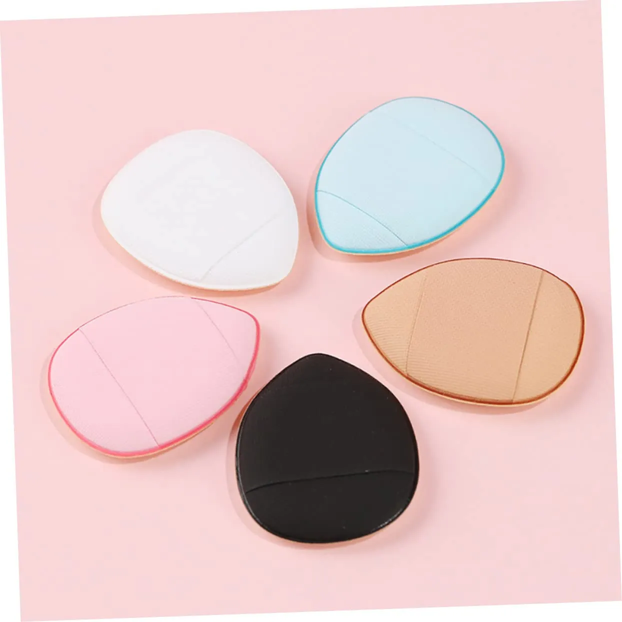 5sets Loose Powder Puff for Women Makeup Powder Puff Makeup Sponges for Face Mini Daily Care Applicators 15pcs*5