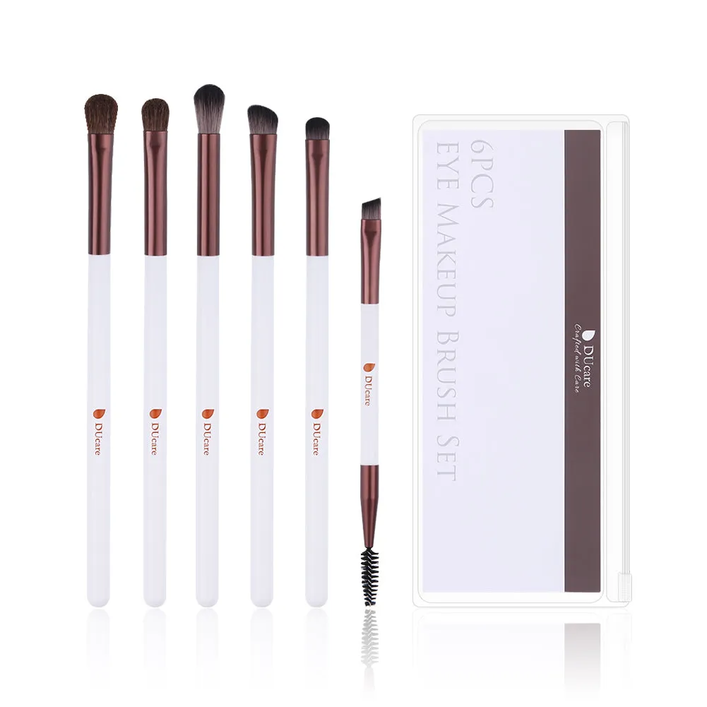 6in1 DUcare  Eyeshadow / Eyebrow / Concealer / Blending Brushes Set
