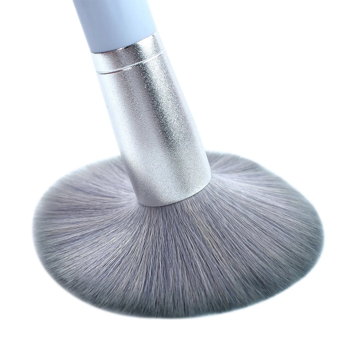 9pcs blue octagonal brush set