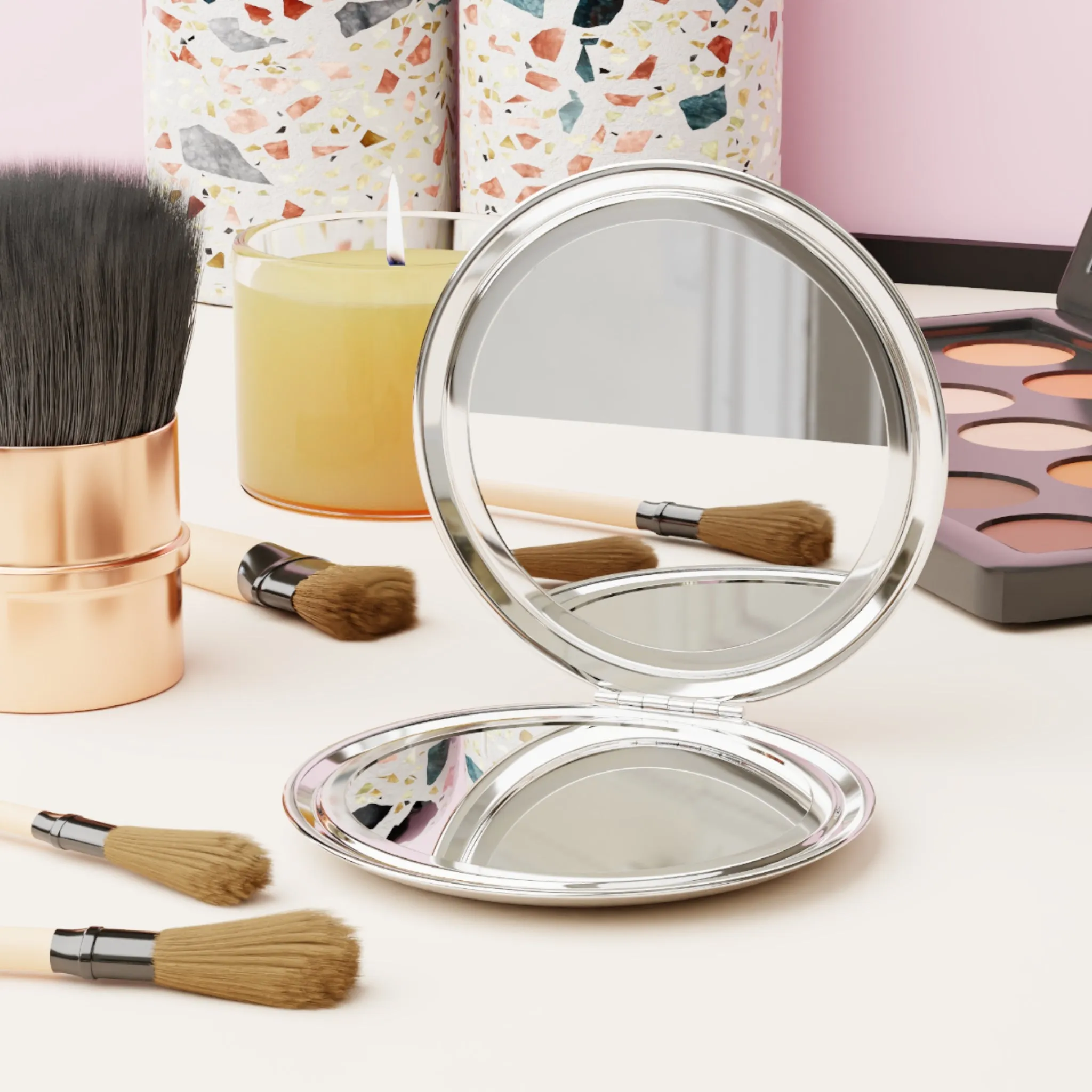 A1-Vigilante- Sparta 7 Compact Travel Mirror