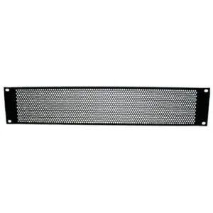 Adam Hall AH-87222VR 19" U-Shaped Ventilation Panel w/ Round Holes - 2U
