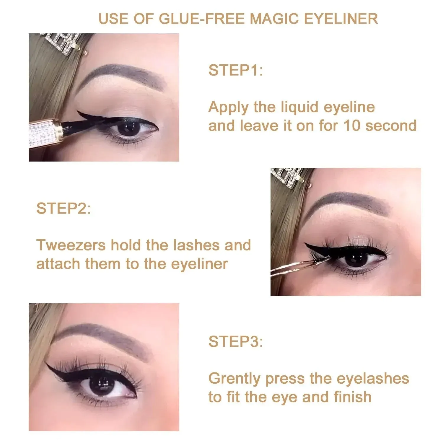 Adhesive Eyeliner Eyelash Glue Pencil