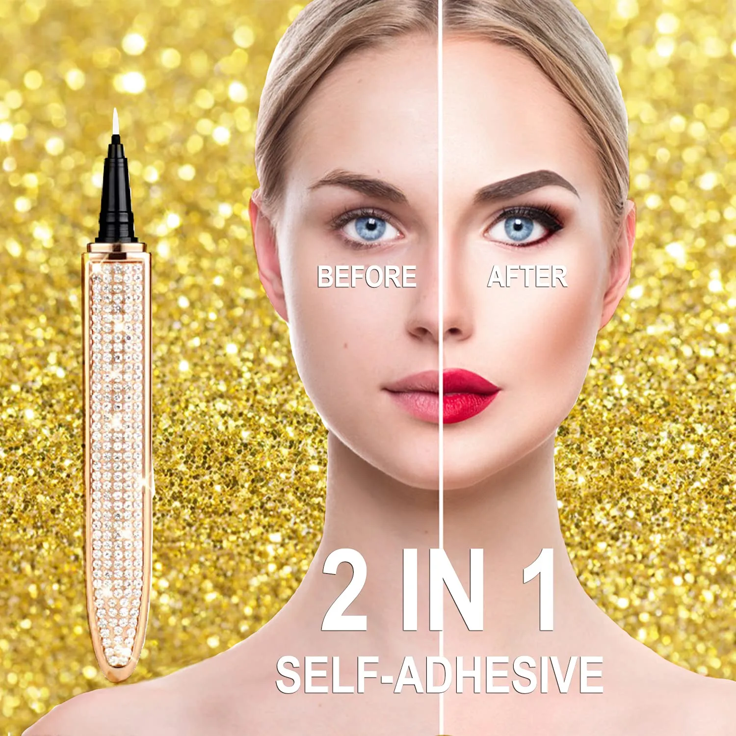 Adhesive Eyeliner Eyelash Glue Pencil