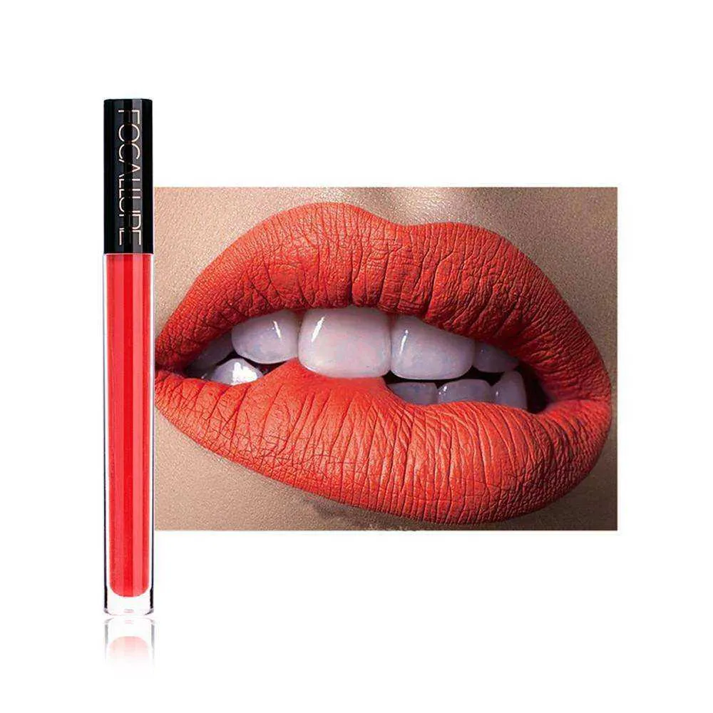 Aesthetic Long Lasting Women Matte Liquid Waterproof Lip Gloss