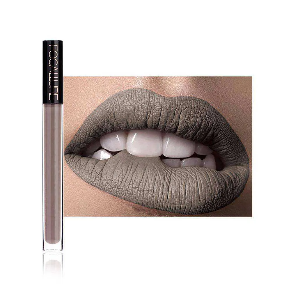 Aesthetic Long Lasting Women Matte Liquid Waterproof Lip Gloss