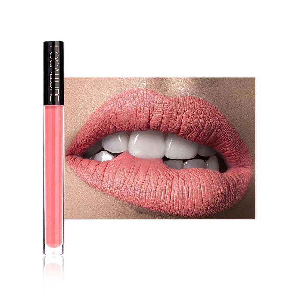 Aesthetic Long Lasting Women Matte Liquid Waterproof Lip Gloss