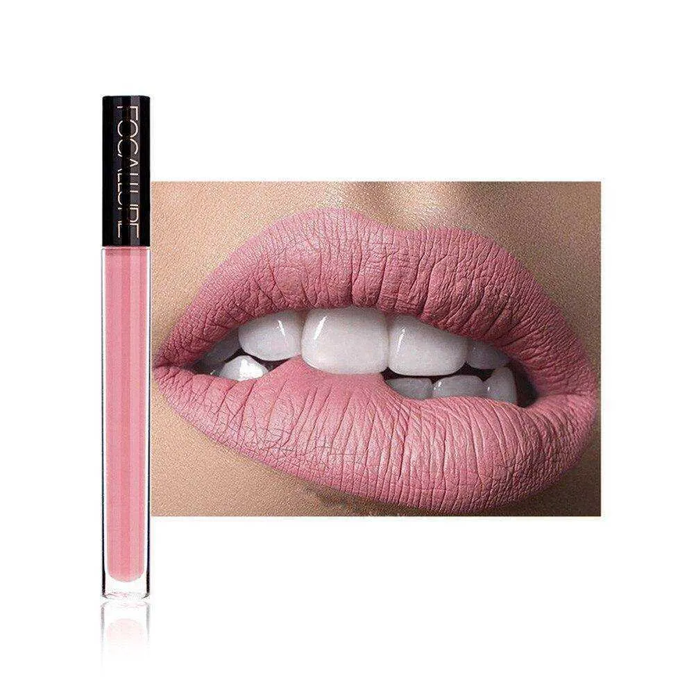Aesthetic Long Lasting Women Matte Liquid Waterproof Lip Gloss