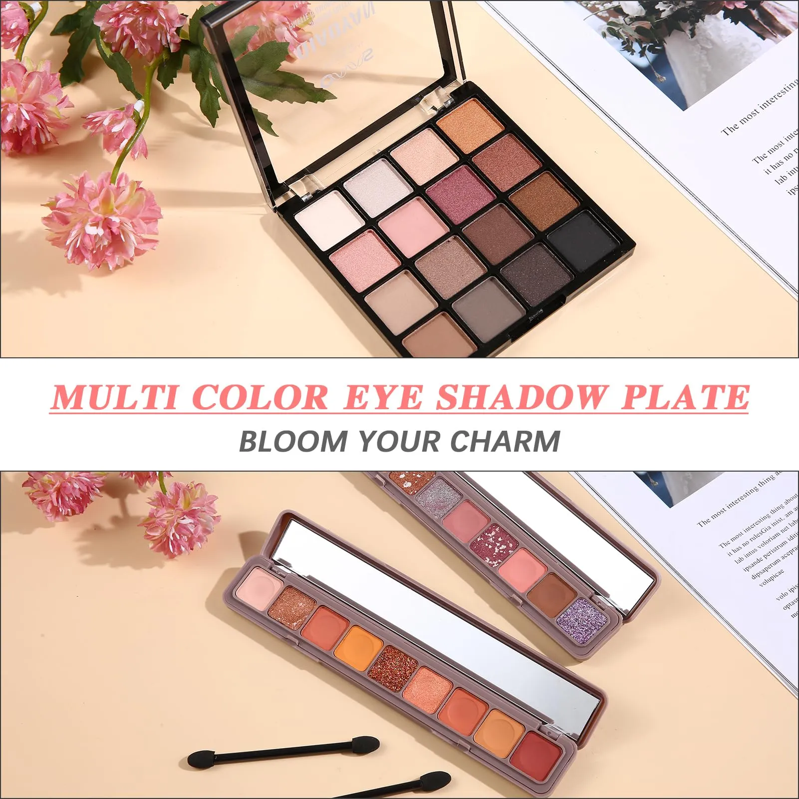 All in One Makeup Kit for Women Eyeshadow Eyeliner lipgloss, Lipstick Makeup brushes Mascara Eyebrow pencil Concealer Face Powder Primer Make Up Gift Set for Women, Teens
