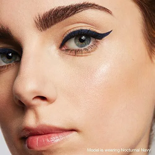 Almay All-Day Intense Gel Eyeliner, Longlasting, Waterproof, Fade-Proof Creamy High-Performing Easy-to-Sharpen Liner Pencil, 120 Nocturnal Navy, 0.045 Oz.