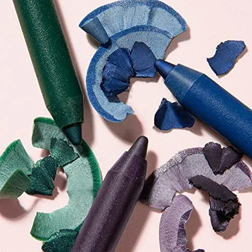 Almay All-Day Intense Gel Eyeliner, Longlasting, Waterproof, Fade-Proof Creamy High-Performing Easy-to-Sharpen Liner Pencil, 120 Nocturnal Navy, 0.045 Oz.