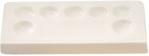 American Dental Supply-7 Well Porcelain Palette