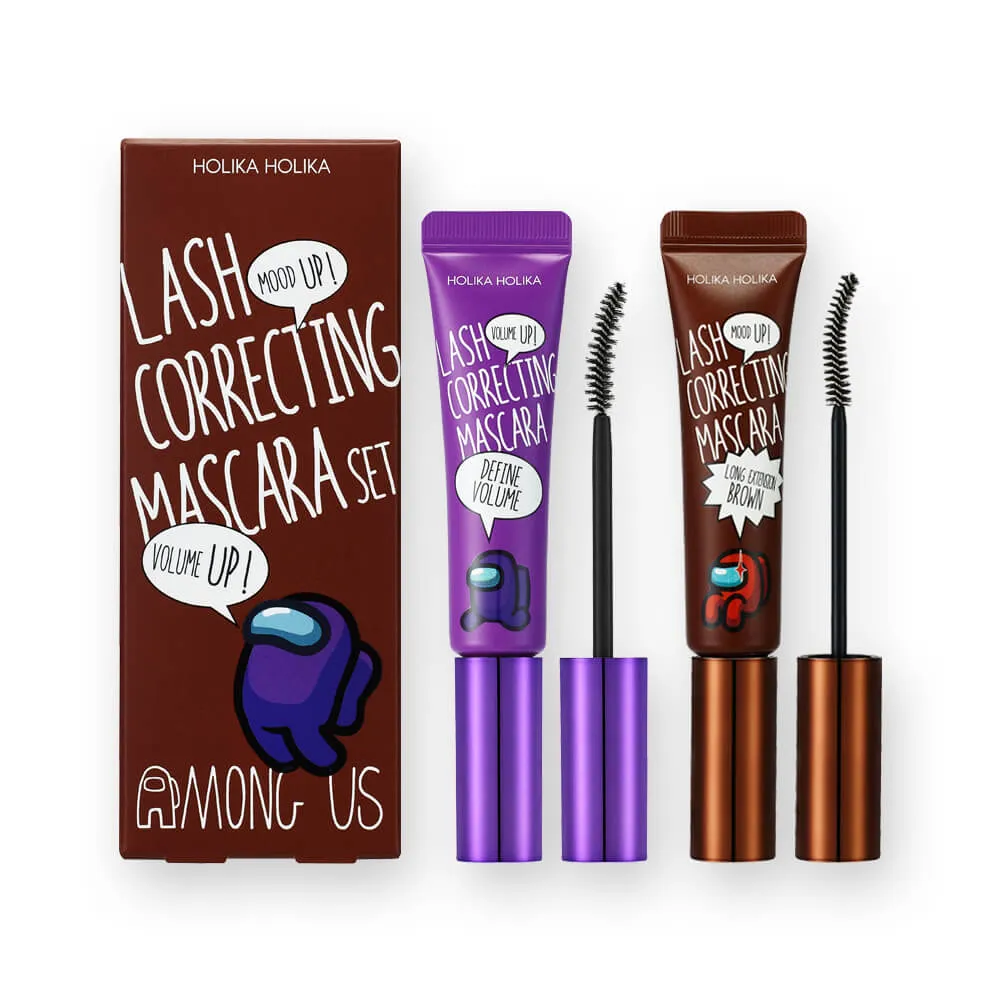 Among Us Lash Correcting Mascara (Brown Mascara Set)
