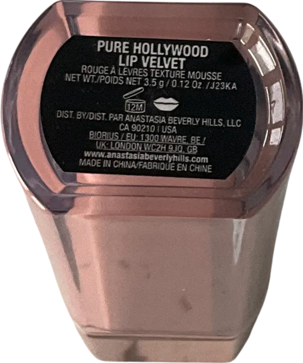 Anastasia Beverly Hills Lip Velvet Lipstick Pure Hollywood 3.5