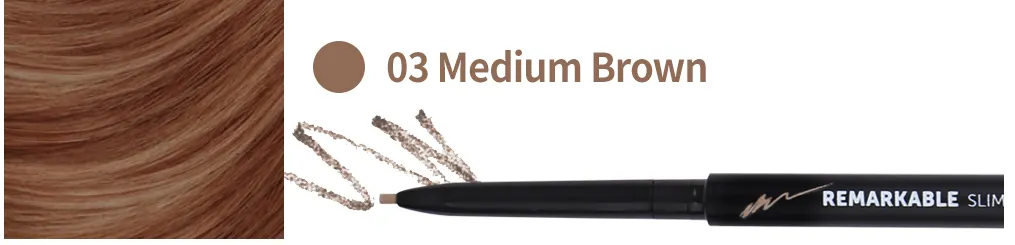 Aperire Remarkable Slim Brow Pencil 0.08g - 3 Colors