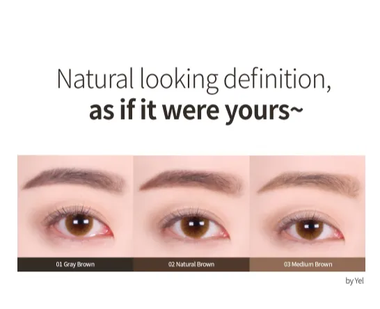 Aperire Remarkable Slim Brow Pencil 0.08g - 3 Colors