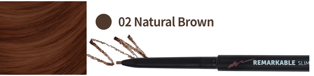 Aperire Remarkable Slim Brow Pencil 0.08g - 3 Colors