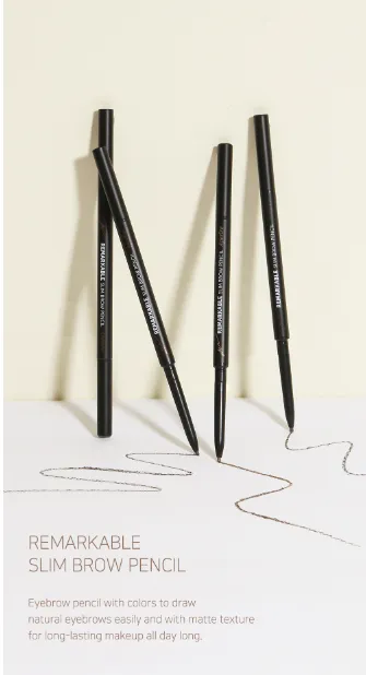 Aperire Remarkable Slim Brow Pencil 0.08g - 3 Colors