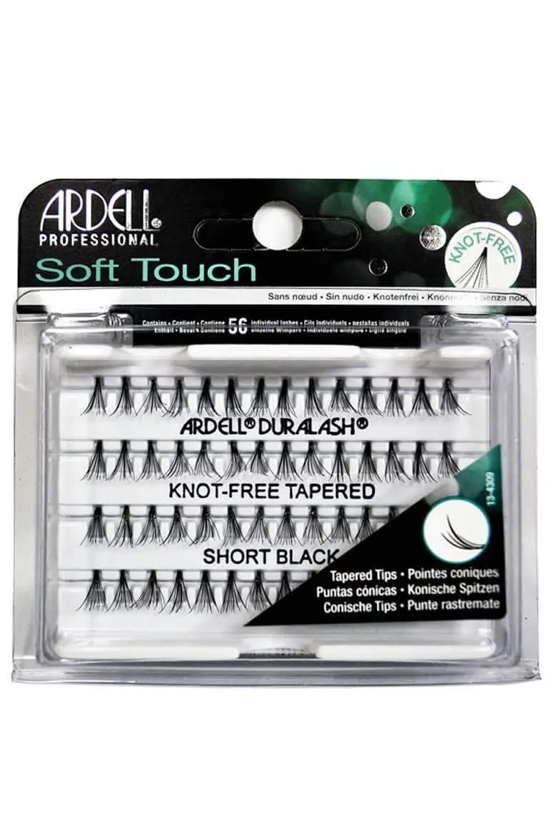 Ardell Soft Touch Individual Lashes - Knot-Free Short Black