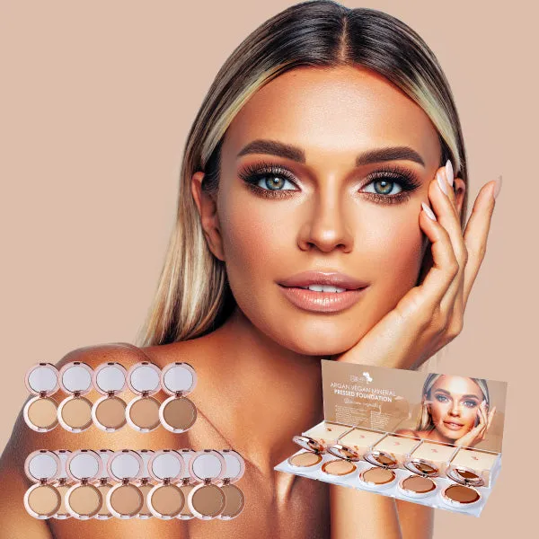 Argan Pressed Powder Foundation Trade Starter Pack