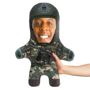 Army Face Pillow