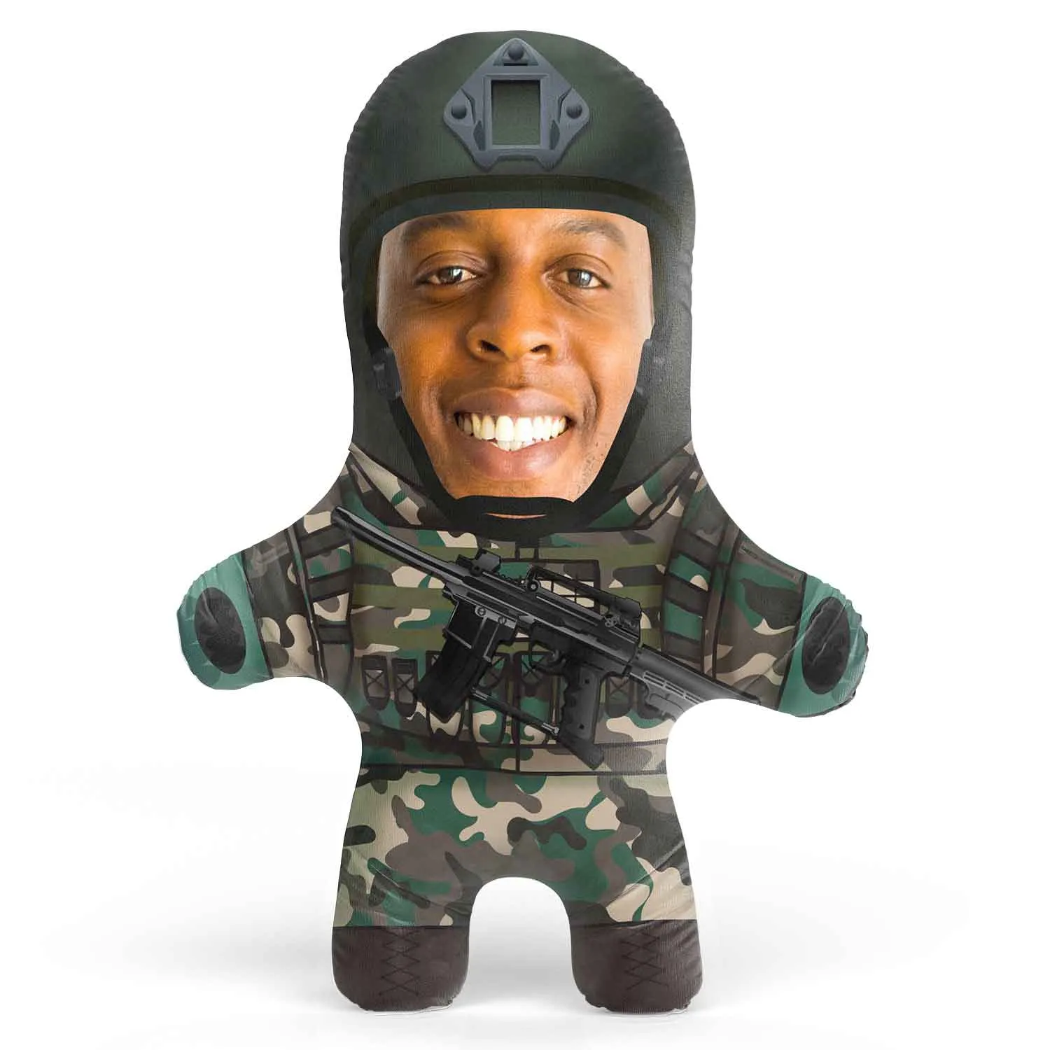Army Face Pillow