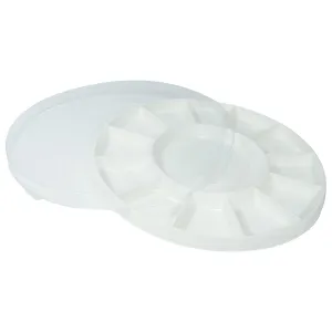 Art Advantage 11.25" x 1" 12 Well with Cover Round Palette