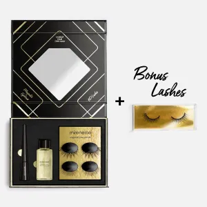 AU Magnomatic Magnetic Eyeliner   Lash kit - Audrey (Bonus Natural Taylor Lashes)