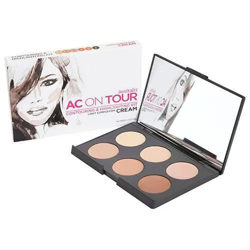 AUSTRALIS AC ON TOUR Cream Contouring Palette - Warm (Light)