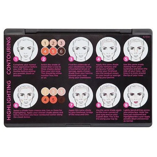 AUSTRALIS AC ON TOUR Cream Contouring Palette - Warm (Light)