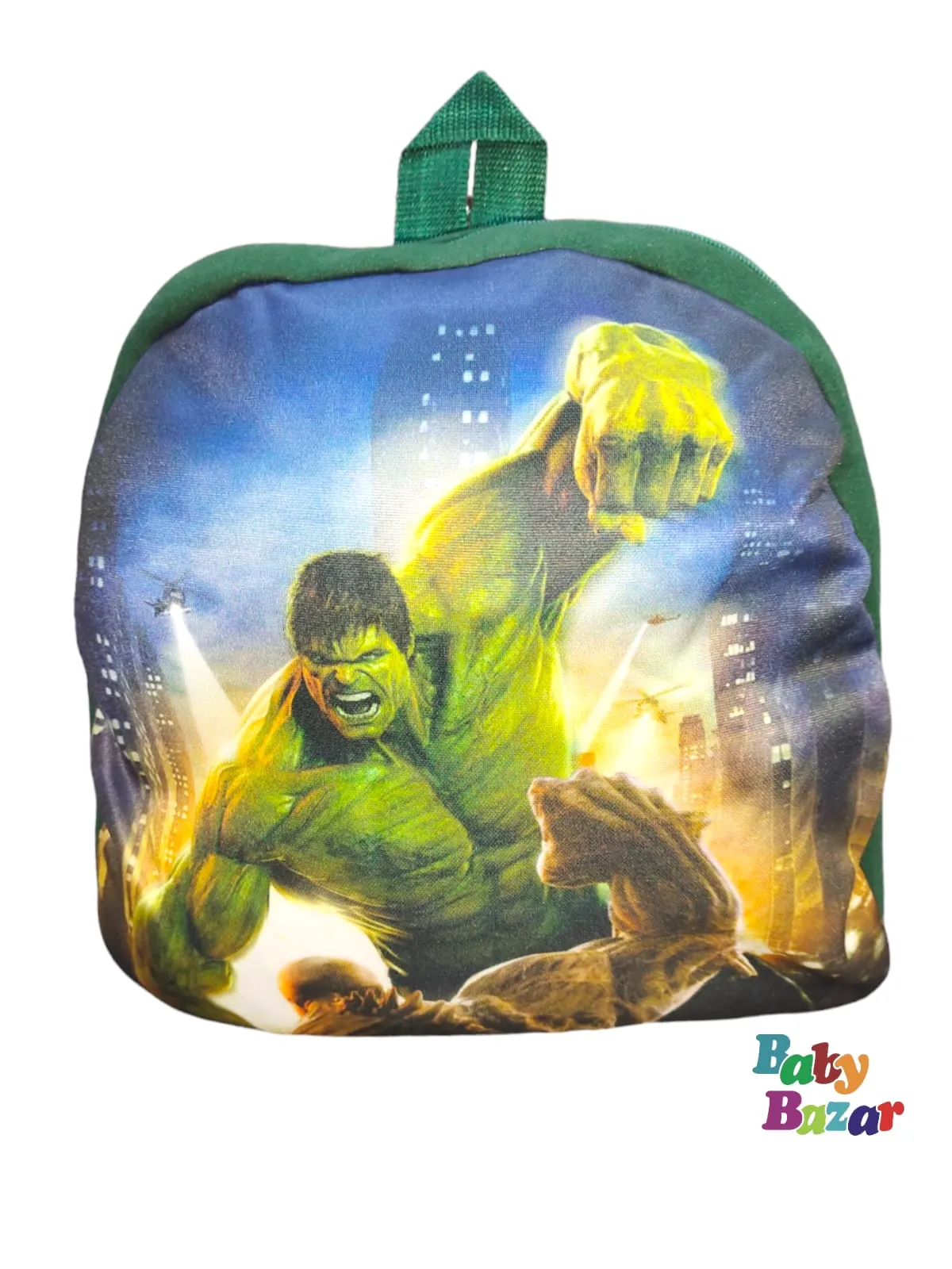 Baby Favorite School Bag In Hulk Print