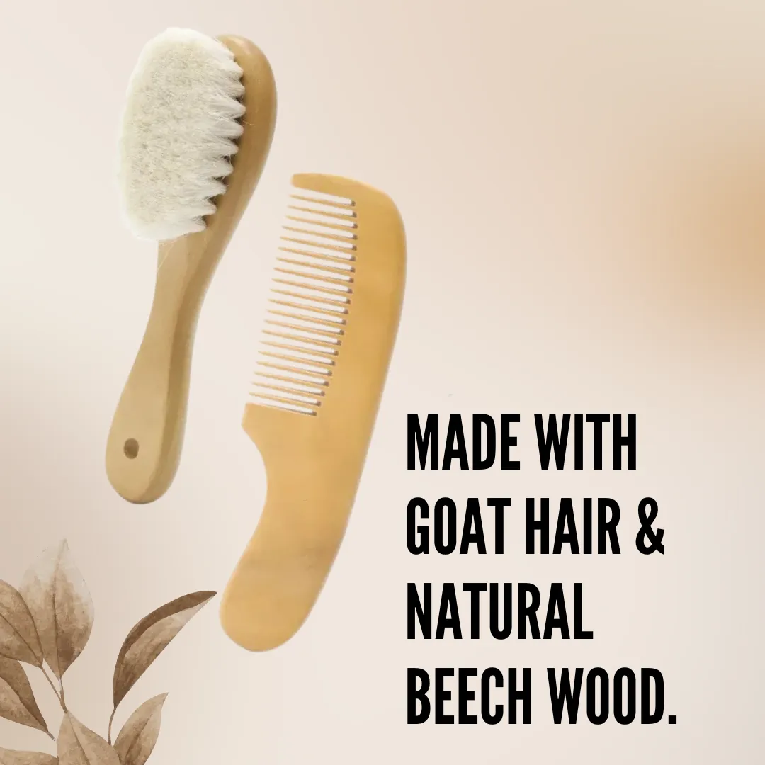 Baby Hair Brush & Comb Set