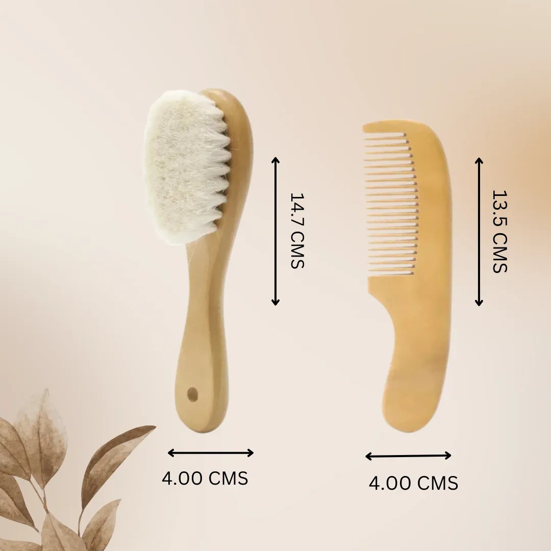 Baby Hair Brush & Comb Set