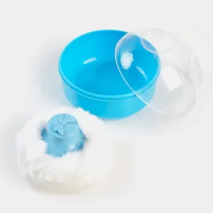 Baby Powder Puff Case | Blue